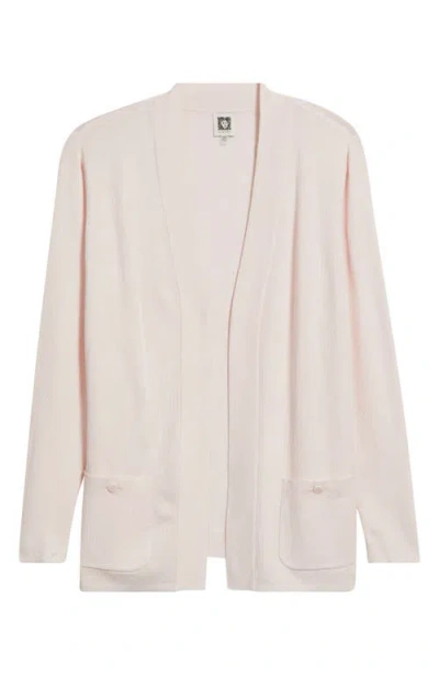 Anne Klein Malibu Open Front Cardigan In Neutral