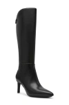 Anne Klein Marucia Pointed Toe Knee High Boot In Black