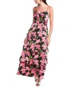 Anne Klein Maxi Dress In Pink