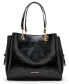 Anne Klein Medium Convertible Tote Bag In Black