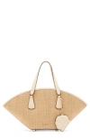 Anne Klein Medium Straw Tote Bag