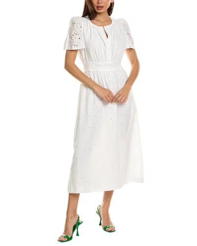 Anne Klein Midi Dress In White