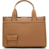 Anne Klein Midi Satchel With Pouch