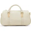 Anne Klein Midi Top Handle Satchel In Sand