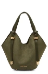 Anne Klein Midi Tote Bag In Green