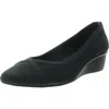 Anne Klein Milly Womens Padded Insole Moccasins In Black