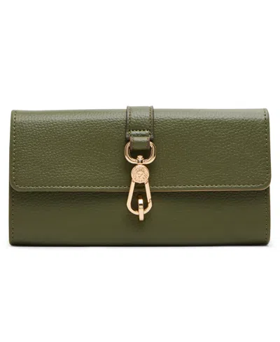 Anne Klein Mini Clasp Shoulder Bag In Green