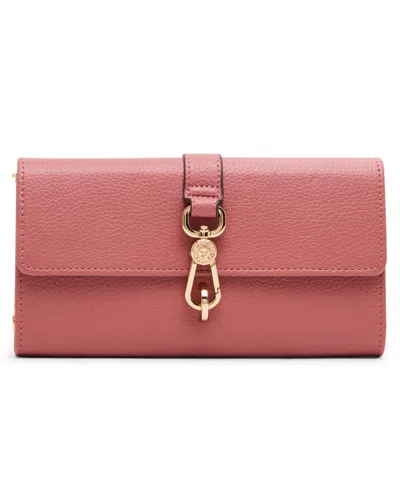Anne Klein Mini Clasp Shoulder Bag In Pink