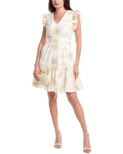 Anne Klein Mini Dress In Nude