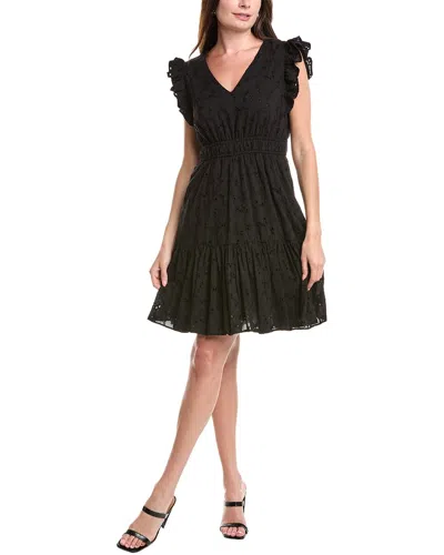 Anne Klein Mini Dress In Black