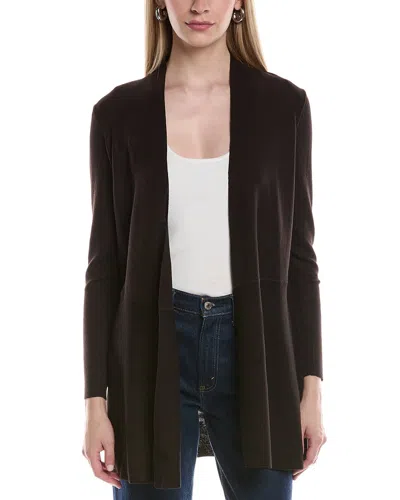 Anne Klein Monteray Cardigan In Brown
