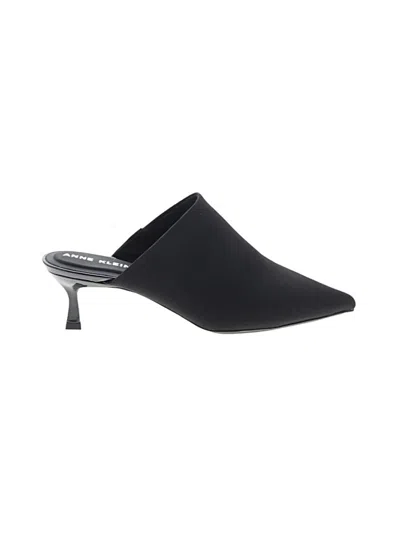 Pre-owned Anne Klein Mule/clog In Black