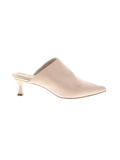 Pre-owned Anne Klein Mule/clog In Brown