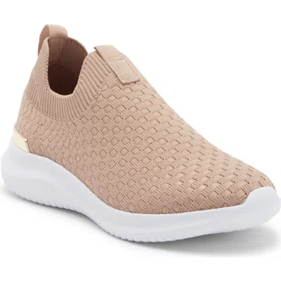 Anne Klein Murphie Knit Slip-on Sneaker In Neutral