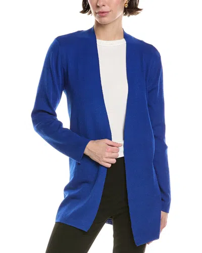 Anne Klein Napa Cardigan In Blue