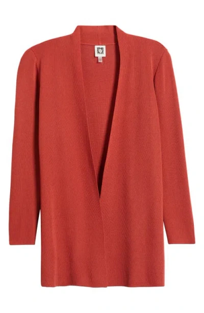 Anne Klein Nappa Kissing Front Cardigan