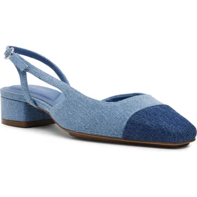 Anne Klein Nia Slingback Pump In Denim