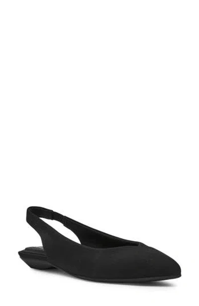 Anne Klein Oliff Slingback Flat In Black