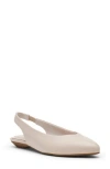 Anne Klein Oliff Slingback Flat In Neutral