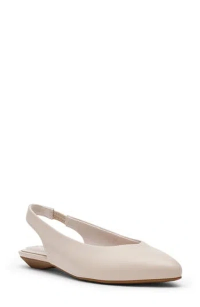 Anne Klein Oliff Slingback Flat In Neutral