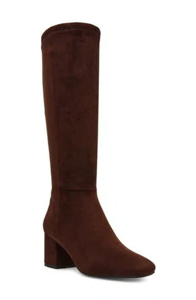 Anne Klein Oliviaa Knee High Boot In Brown