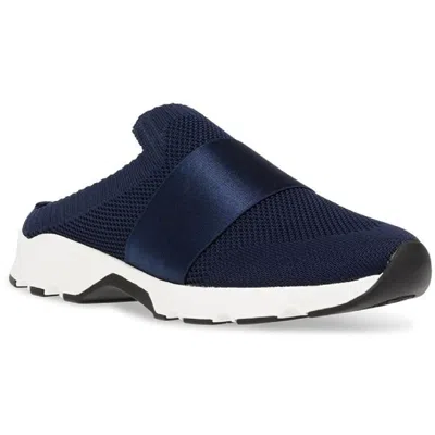 Anne Klein On The Go Womens Laceless Lifestyle Slip-on Sneakers In Blue