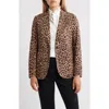 Anne Klein One-button Stretch Cotton Blazer