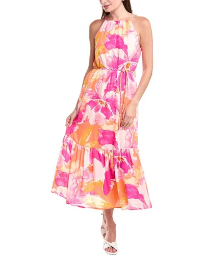 Anne Klein Patio Maxi Dress In Multi