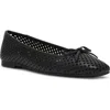 Anne Klein Women's Aspen-p Snip Toe Ballet Flats In Black