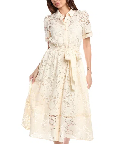 ANNE KLEIN PETITE LACE SHIRTDRESS
