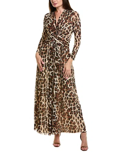 Anne Klein Petite Twist Front Maxi Dress