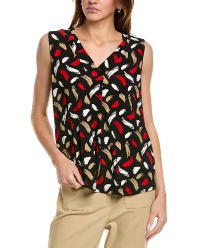 ANNE KLEIN ANNE KLEIN PLEAT FRONT SHELL