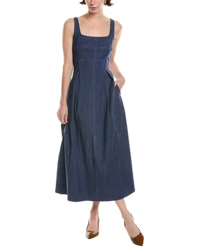 Anne Klein Pleated Midi Dress