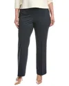 Anne Klein Plus High-rise Pull-on Bootcut Pant In Blue