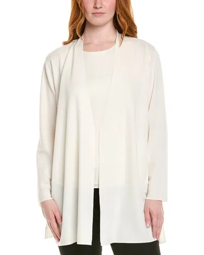 Anne Klein Plus Napa Cardigan In Neutral