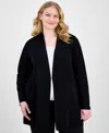 Anne Klein Plus Size Monterey Open-front Cardigan