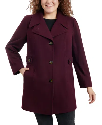 Wool Coat Macys Plus Size Coat Macy's Anne Klein Single