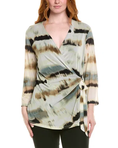 Anne Klein Plus Wrap Top