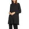Anne Klein Popover Tunic Top In Anne Black