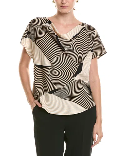 Anne Klein Printed Blouse In Multi