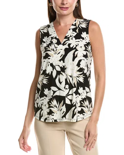 ANNE KLEIN ANNE KLEIN PRINTED TOP