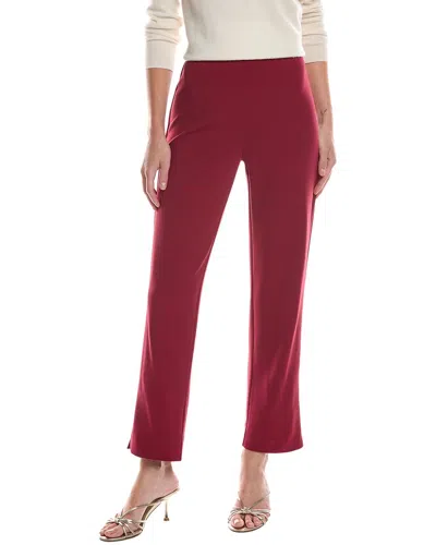 Anne Klein Pull-on Hollywood Waist Slim Ankle Pant In Pink