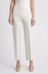 Anne Klein Pull-on Sailor Pants In White