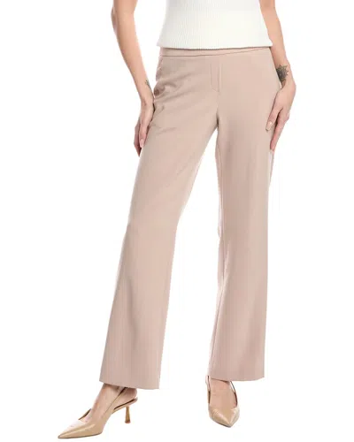 Anne Klein Pull-on Slash Pocket Trouser In Beige