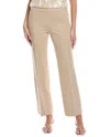 Anne Klein Pull On Trouser In Metallic