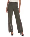 Anne Klein Pull-on Wide Leg Trouser In Gray