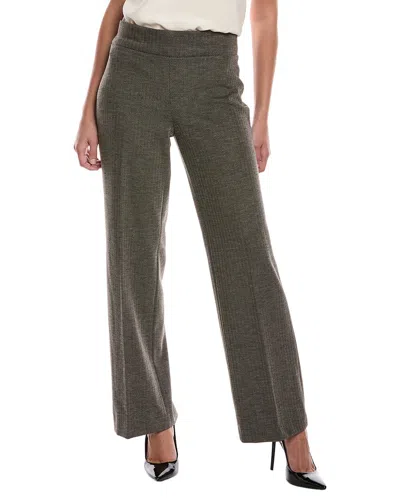 Anne Klein Pull-on Wide Leg Trouser In Green