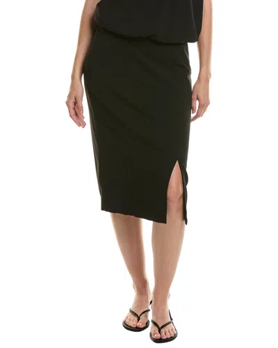 Anne Klein Pull-on Pencil Skirt In Black