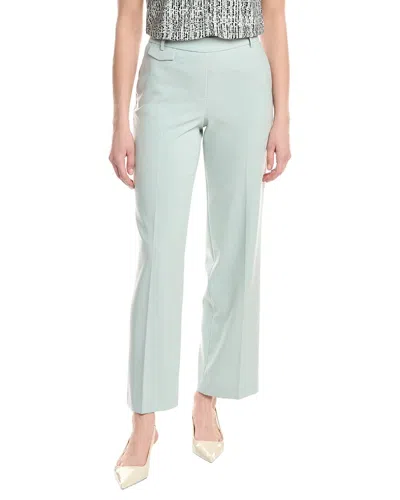 Anne Klein Pull-on Wide Leg Pant In Green