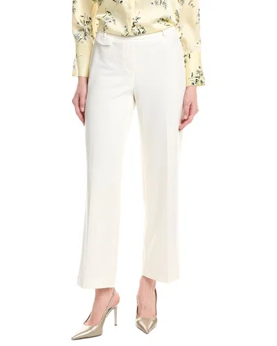 Anne Klein Pull-on Wide Leg Pant In White